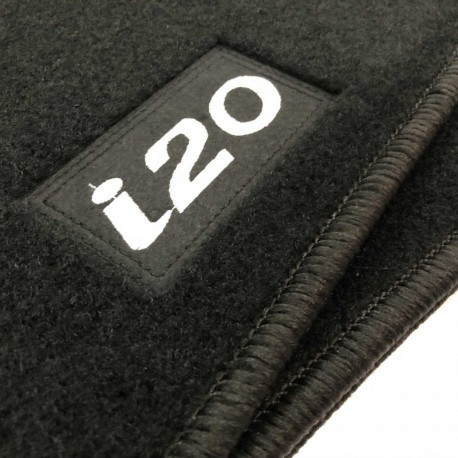 Hyundai i20 Active (2015 - current) tailored logo car mats