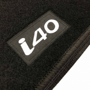 Hyundai i40 5 doors (2011 - current) tailored logo car mats