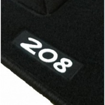 Peugeot 208 Hybrid tailored logo car mats