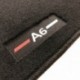 Audi A6 C6 Sedan (2004 - 2008) tailored logo car mats