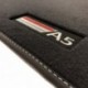 Audi A5 8T3 Coupé (2007 - 2016) Velour logo car mats