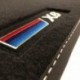 Vloermatten BMW X6 F16 (2014 - 2018) Velours M Concurrentie