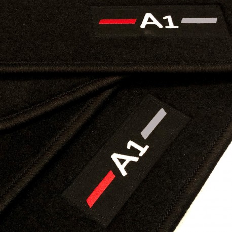 Audi A1 (2018 - current) tailored logo car mats
