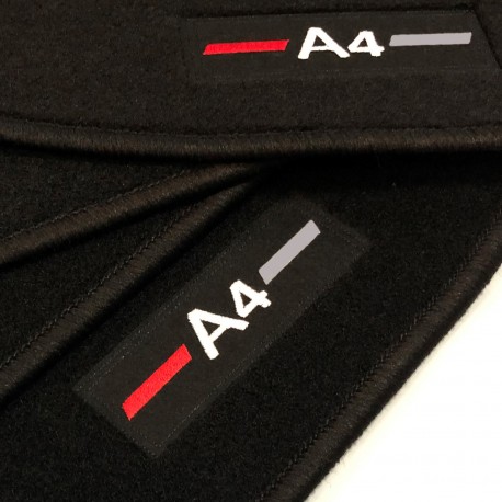 Audi A4 B7 Sedán (2004 - 2008) tailored logo car mats