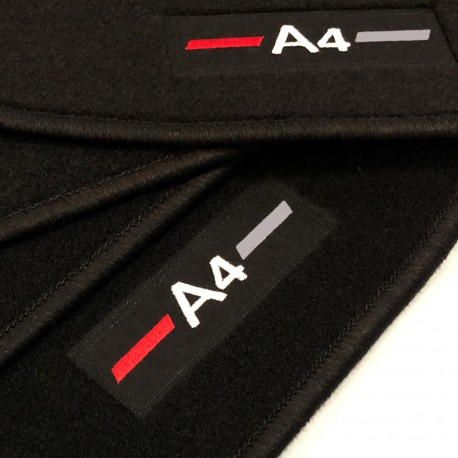 Audi A4 B9 Restyling (2019 - current) tailored logo car mats