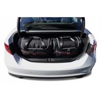 Tailored suitcase kit for Alfa Romeo Giulia