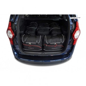 Kit uitgerust bagage voor de Dacia Lodgy 5 plaatsen (2012 - heden)