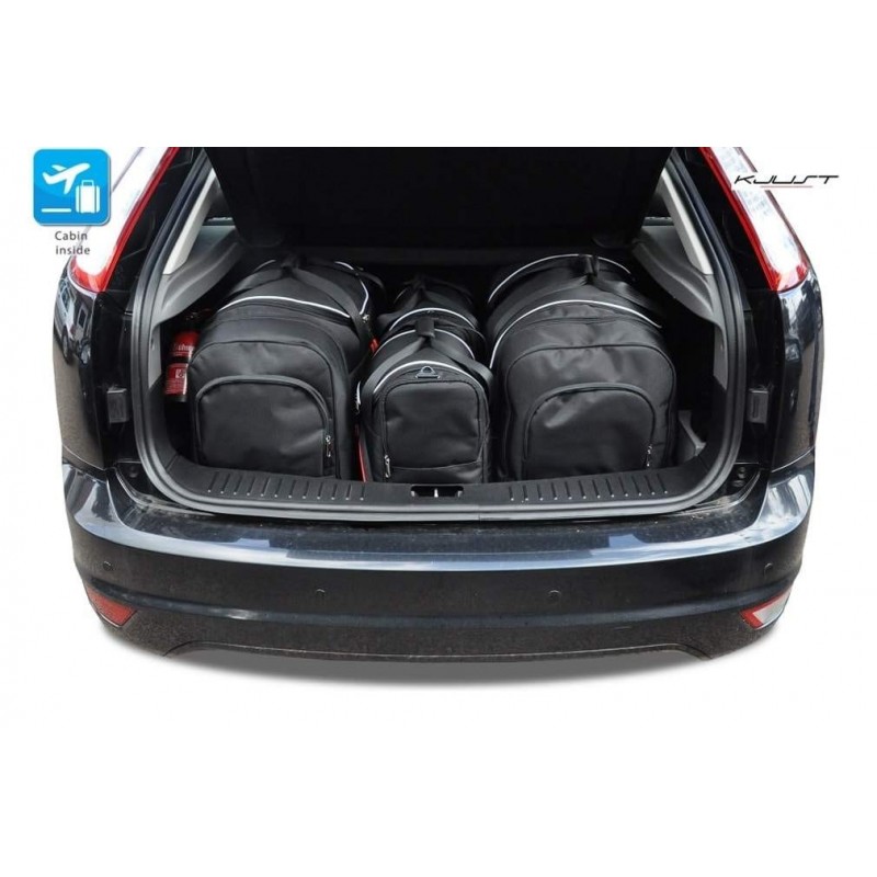 Tailored suitcase kit for Ford Focus MK2 3 o 5 doors (2004 - 2010)