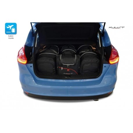 Tailored suitcase kit for Ford Focus MK3 3 o 5 doors (2011 - 2018)