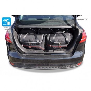 Tailored suitcase kit for Ford Focus MK3 Sedan (2011-2018)