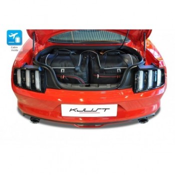 Tailored suitcase kit for Ford Mustang (2015 - Current)