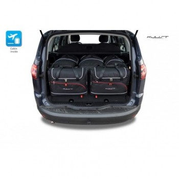 Kit uitgerust bagage voor de Ford S-Max met 5 zitplaatsen (2006 - 2015)