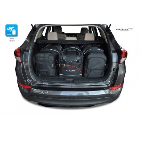 Tailored suitcase kit for Hyundai Tucson (2016 - Current)