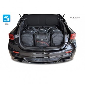 Tailored suitcase kit for Infiniti Q30