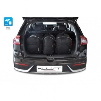 Tailored suitcase kit for Kia Niro (2016 - Current)