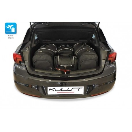 Tailored suitcase kit for Opel Astra K 3 o 5 doors (2015 - Current)