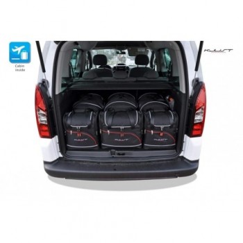 Tailored suitcase kit for Peugeot Partner (2008 - 2018)