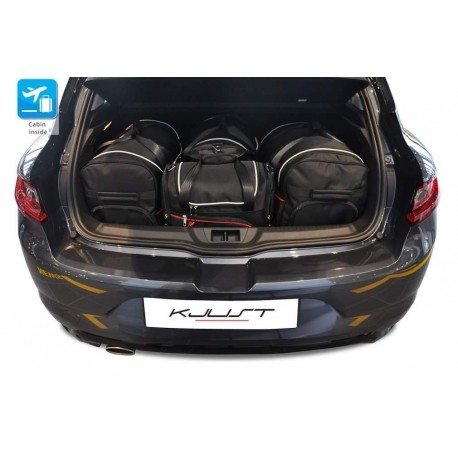 Tailored suitcase kit for Renault Megane 5 doors (2016 - Current)