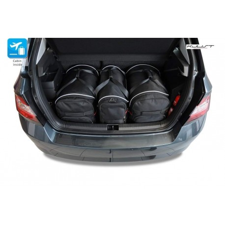 Tailored suitcase kit for Skoda Fabia Hatchback (2015 - Current)