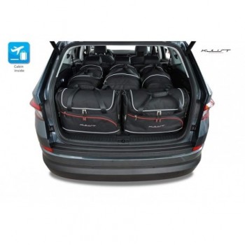 Tailored suitcase kit for Skoda Kodiaq 5 seats (2017 - Current)