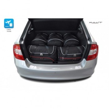 Tailored suitcase kit for Skoda Rapid