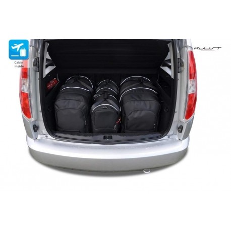 Tailored suitcase kit for Skoda Roomster