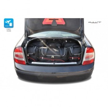 Tailored suitcase kit for Skoda Superb (2002 - 2008)