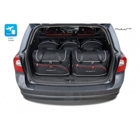 Tailored suitcase kit for Volvo V70 (2007 - 2016)