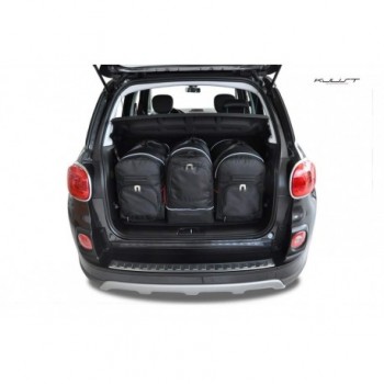 Kit uitgerust bagage voor de Fiat 500 L (2012 - heden)