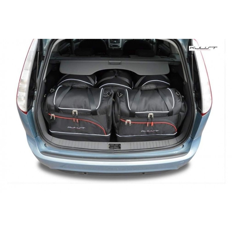 Tailored suitcase kit for Ford Focus MK2 3 o 5 doors (2004 - 2010)