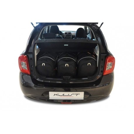 Tailored suitcase kit for Nissan Micra (2011 - 2013)