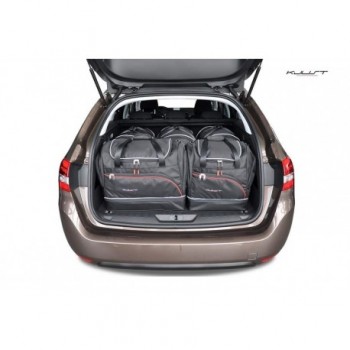 Kit uitgerust bagage voor een Peugeot 308 stationwagon (2013-2021)