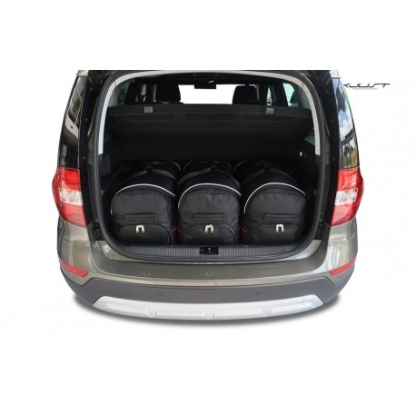 Tailored suitcase kit for Skoda Yeti (2014 - Current)