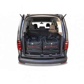 Tailored suitcase kit for Volkswagen Caddy 4K, 5 seats (2016-Current)