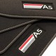 Audi A5 8T3 Coupé (2007 - 2016) Velour logo car mats