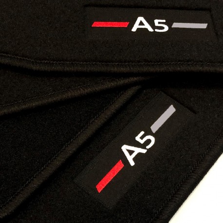 Audi A5 F5A Sportback (2017 - current) tailored logo car mats