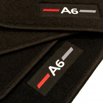 Audi A6 C4 Avant (1994 - 1997) tailored logo car mats