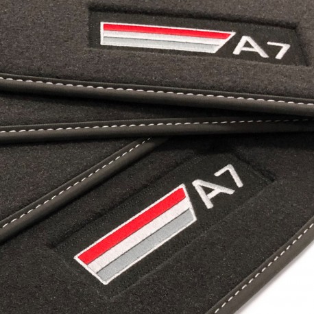 Audi A7 (2017-current) Velour S-line car mats