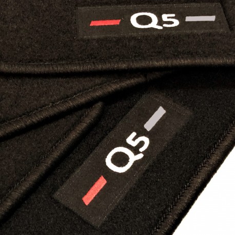 Audi Q5 FY (2017 - current) tailored logo car mats
