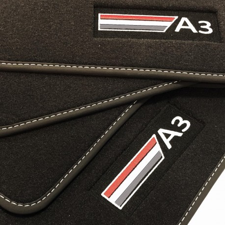 Audi RS3 8PA Sportback (2013 - 2015) Velour S-Line car mats