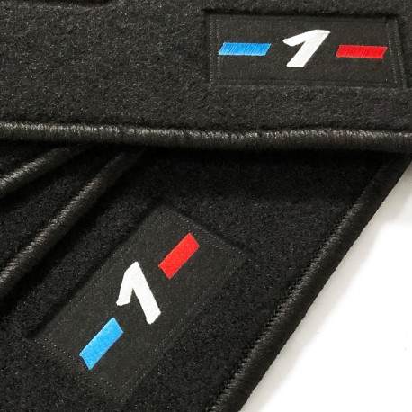 BMW 1 Series E81 3 doors (2007 - 2012) tailored logo car mats