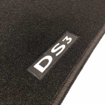 Citroen DS3 (2010 - current) tailored logo car mats