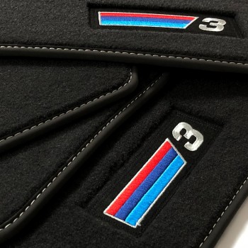 BMW 3 Series G20 (2019-current) Velour M-Competition car mats