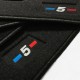 BMW 5 Series E34 touring (1988 - 1996) tailored logo car mats