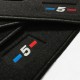 BMW 5 Series F11 touring (2010 - 2013) tailored logo car mats