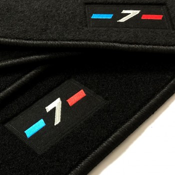 BMW 7 Series G12 long (2015-current) tailored logo car mats
