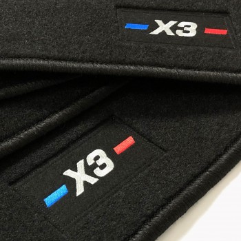 BMW X3 E83 (2004 - 2010) tailored logo car mats