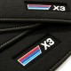 BMW X3 F25 (2010 - 2017) Velour M Competition car mats