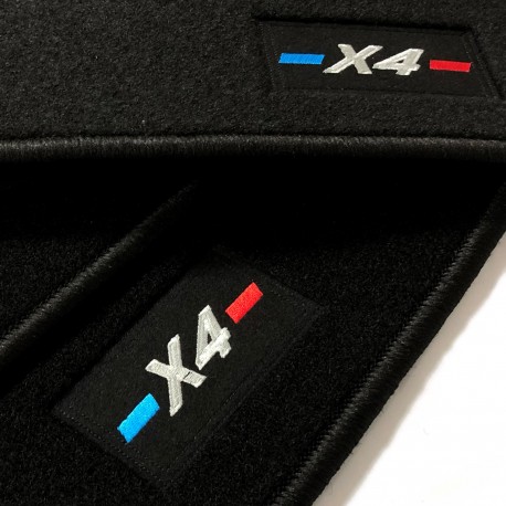 BMW X4 tailored logo (2014-2018) car mats