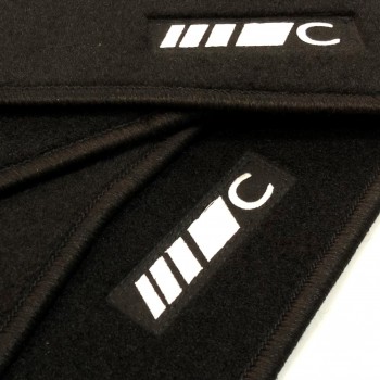 Mercedes C-Class CL203 Coupé (2000 - 2008) tailored logo car mats